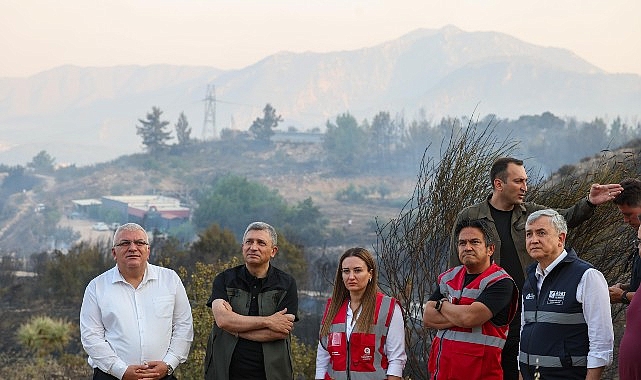 Antalya'da Orman Yangınlarıyla Mücadele Devam Ediyor