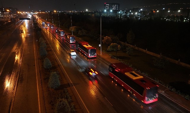 Konya'ya 10 Yeni Çevreci Otobüs Daha Geldi!