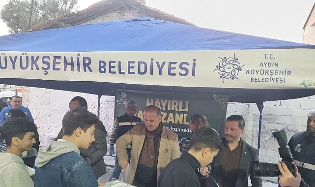 Aydın'da Ramazan İftarlarıyla Dayanışma Rüzgarı!