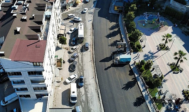 Çayirova Uğur Mumcu Caddesi Modernleşiyor