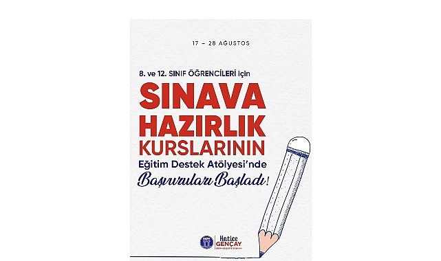 Didim'de Öğrencilere Sınav Hazırlık Kursları Başlıyor