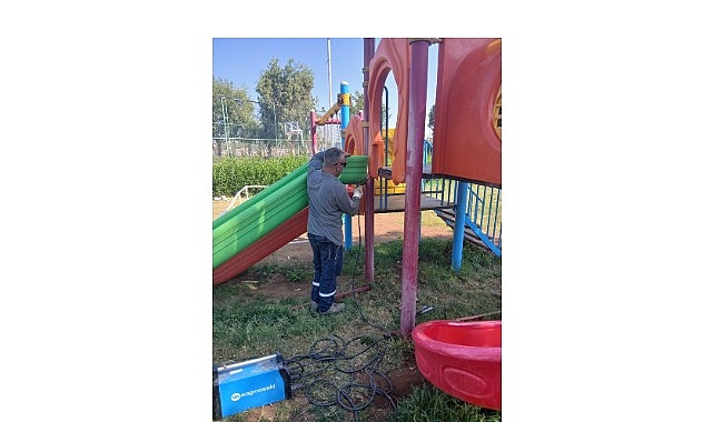 Didim'de Park ve Oyun Alanları Yenileniyor