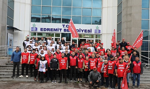 Edremit'te 1 Mayıs Coşkuyla Kutlandı!