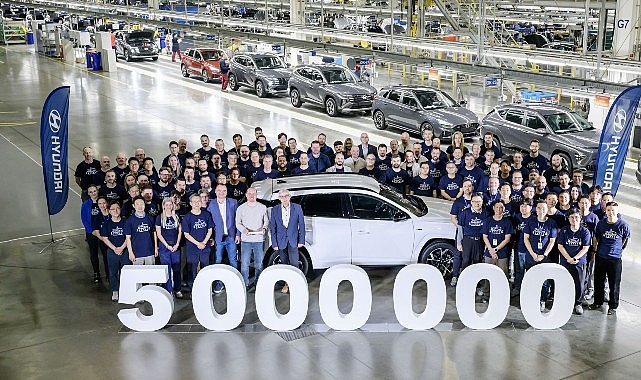 Hyundai, 5 milyonuncu aracını üretti!