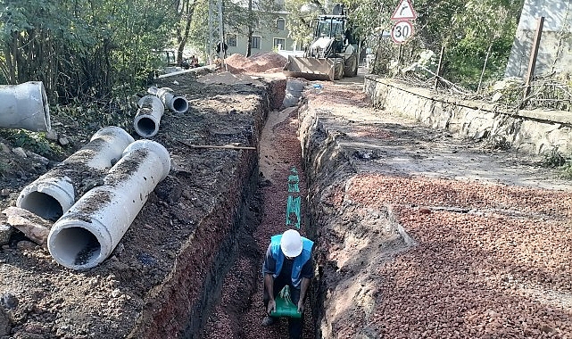 İzmit’te Altyapı Çalışmaları Hızla Devam Ediyor!