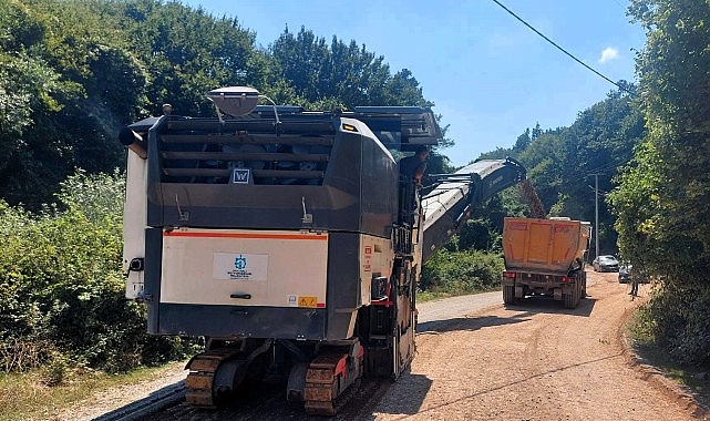 Körfez'de Yol Yenileme Çalışmaları Başladı