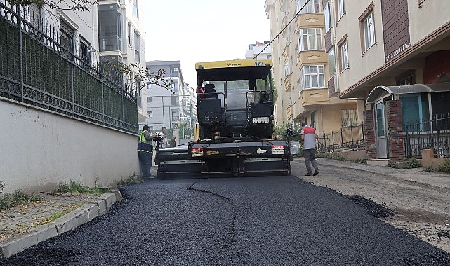 Maltepe'de Asfalt Çalışmaları Hızla Devam Ediyor