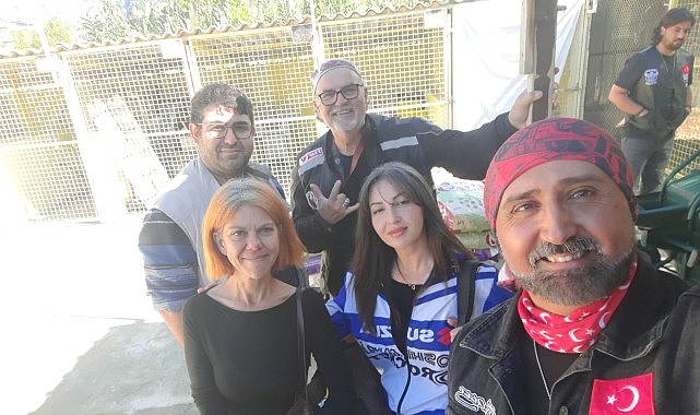 Motosikletçilerden Sokak Hayvanlarına Destek