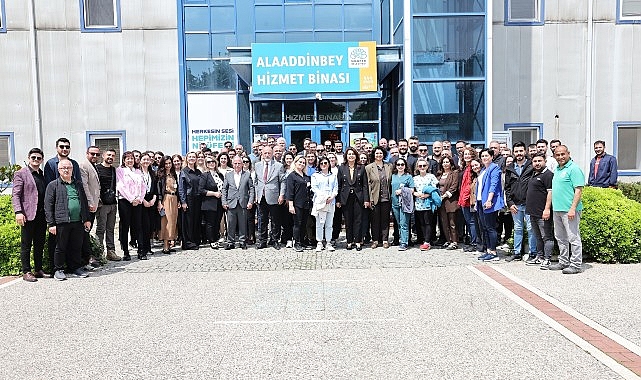 Nilüfer Belediyesi'nde bayramlaşma geleneği devam etti