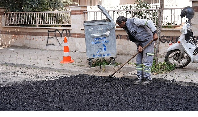 Salihli'de Yol Onarımı Başladı, Ulaşım Gelişecek