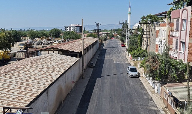 Salihli’de Asfalt Çalışmaları Tamamlandı!