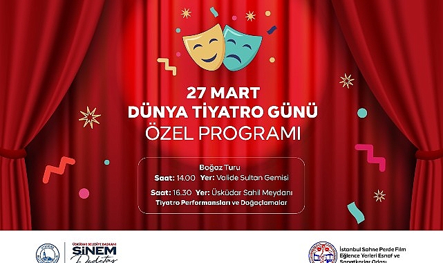 Tiyatro Günü'nde Özel Söyleşi Üsküdar'da!